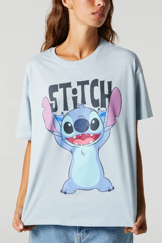 Stitch Graphic Boyfriend T-shirt