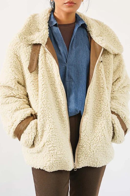 SOFT SHEARLING JACKET