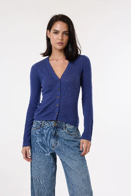 Alaia Knit Cardigan - Royal Blue