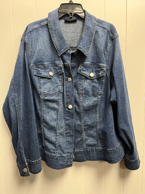 Jacket Denim By Lane Bryant O  Size: 3x