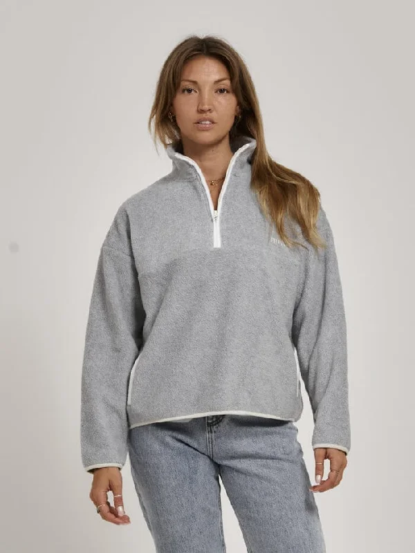 Minimal Thrills Polar Fleece - Grey Marle