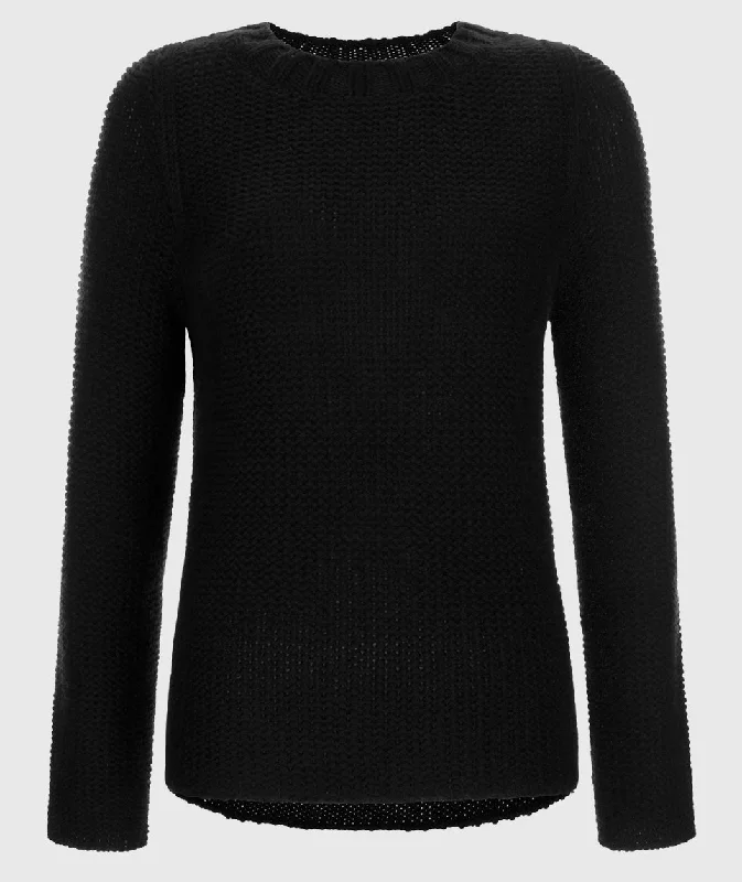 LIGHTWEIGHT CASHMERE CREW NECK SWEATER ""ALBA""