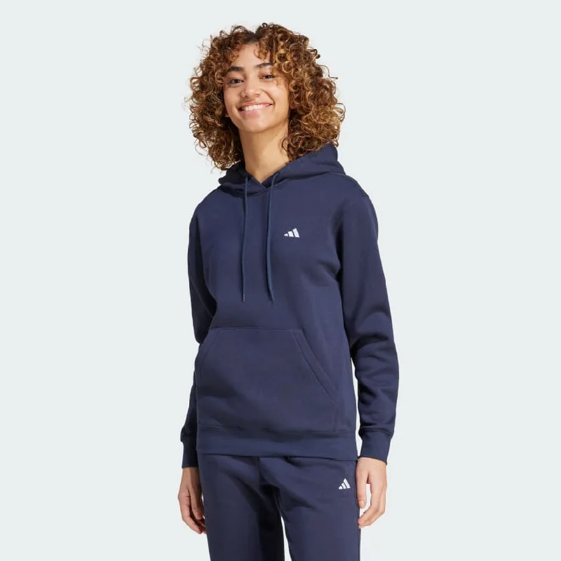 ADIDAS WOMEN'S FEELCOZY FLEECE NAVY HOOD