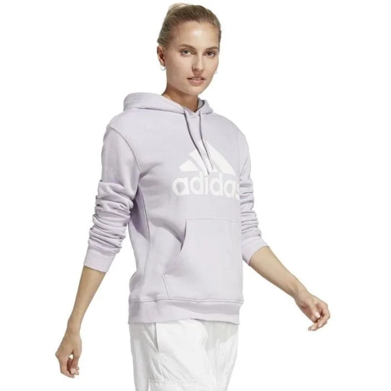 ADIDAS WOMEN'S BIG LOGO SILVER HOODIE