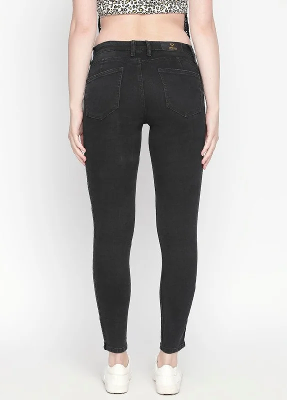 Seoul Black Push Up Jeans