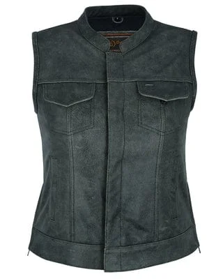 Women’s Premium Single Back Panel Concealment Vest - Gray