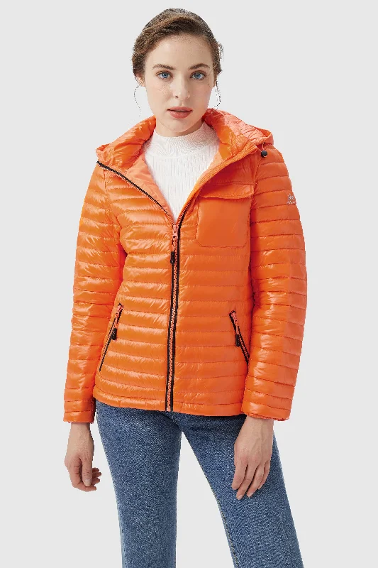 Hooded Cropped Puffer Jacket