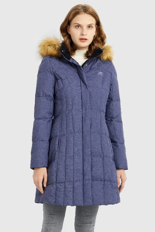 Winter Hooded Puffer Down Jacket