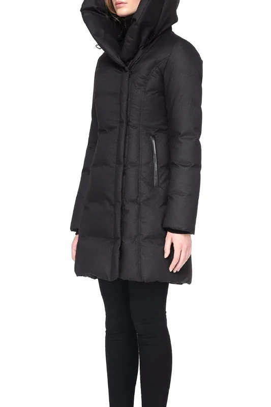 Camyl-F5 Hooded Down Coat