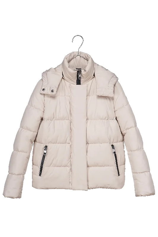 COLVILLE II recycled stone beige puffer jacket