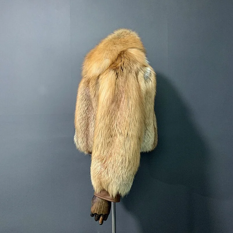 Genuine Leather Real Fur Bombers