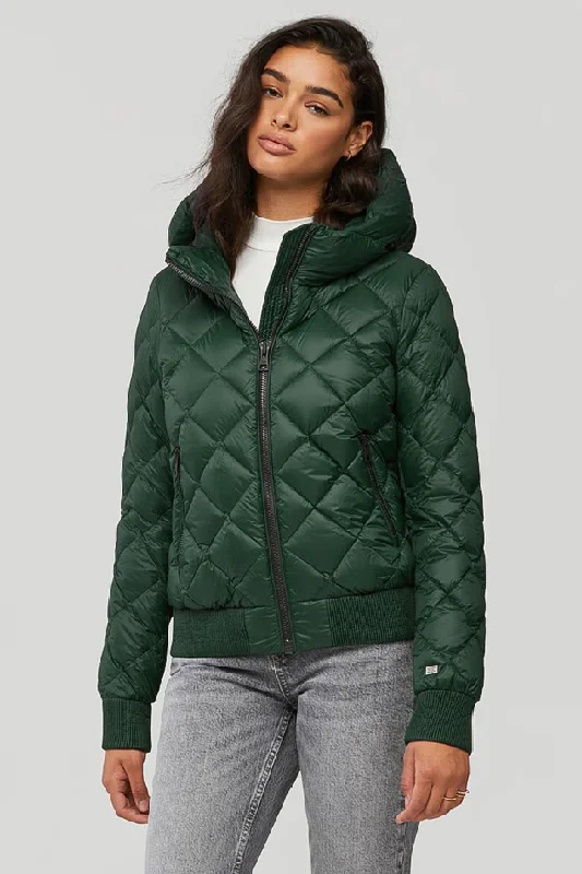 Senna Hooded Light Down Jacket