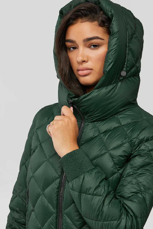 Senna Hooded Light Down Jacket