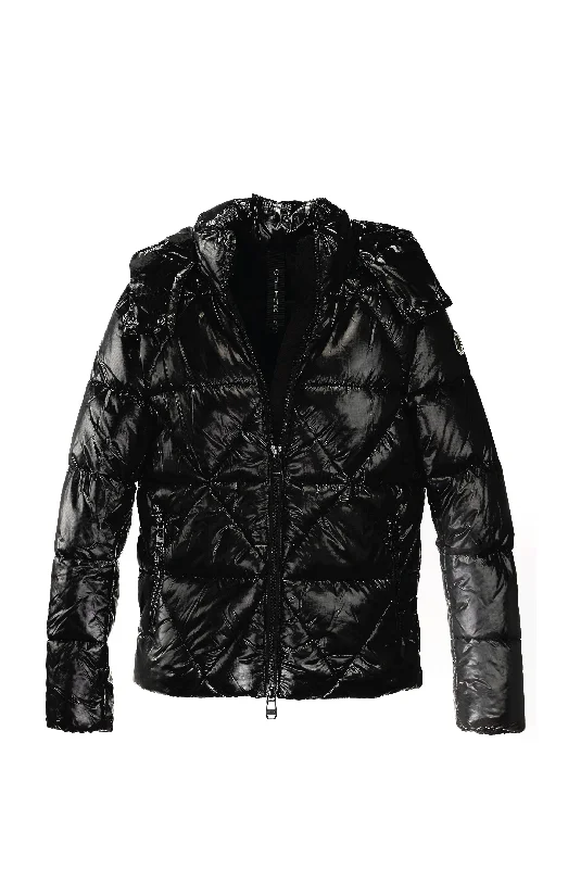 LEAMINGTON short black puffer jacket