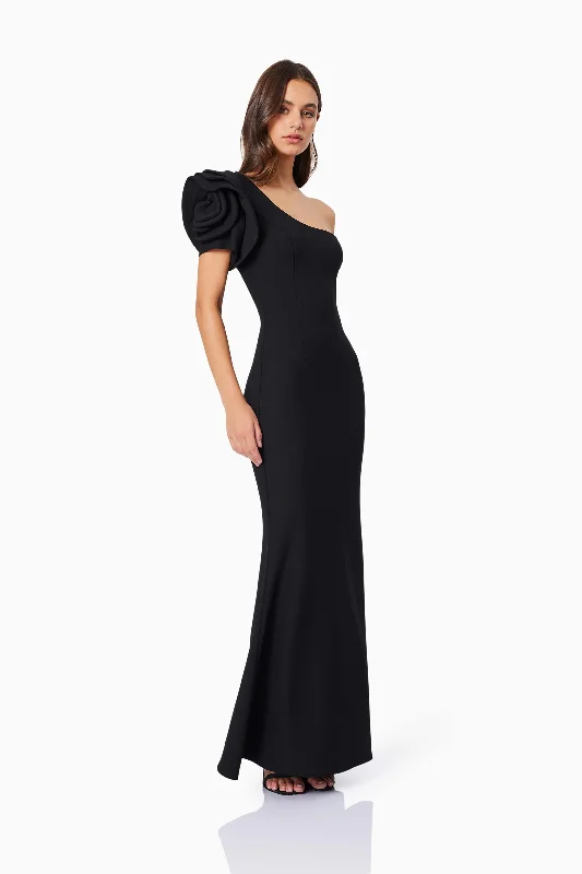 Charlotte Maxi Dress in Black