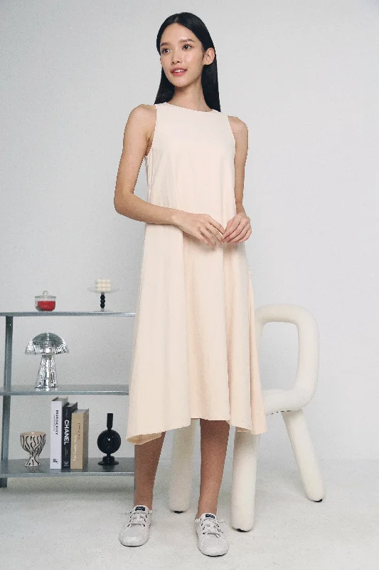 Claudi Basic Midi Dress Malt