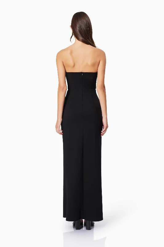 Eden Sleeveless Maxi Dress in Black