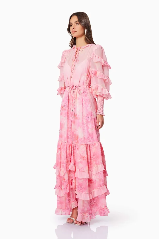 Ivy Maxi Dress in Pink