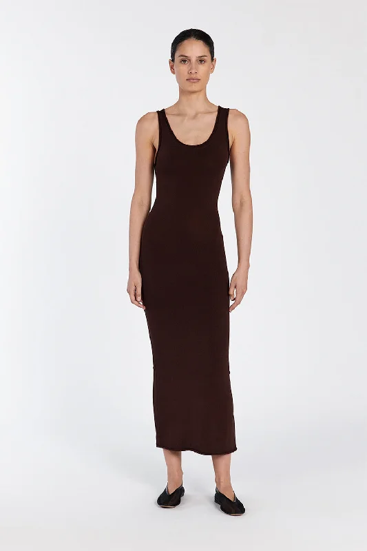 ROMA CHOC MAXI DRESS