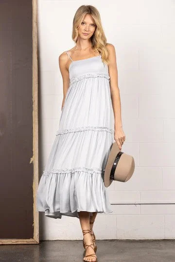 Tara Spaghetti Strap Maxi Dress