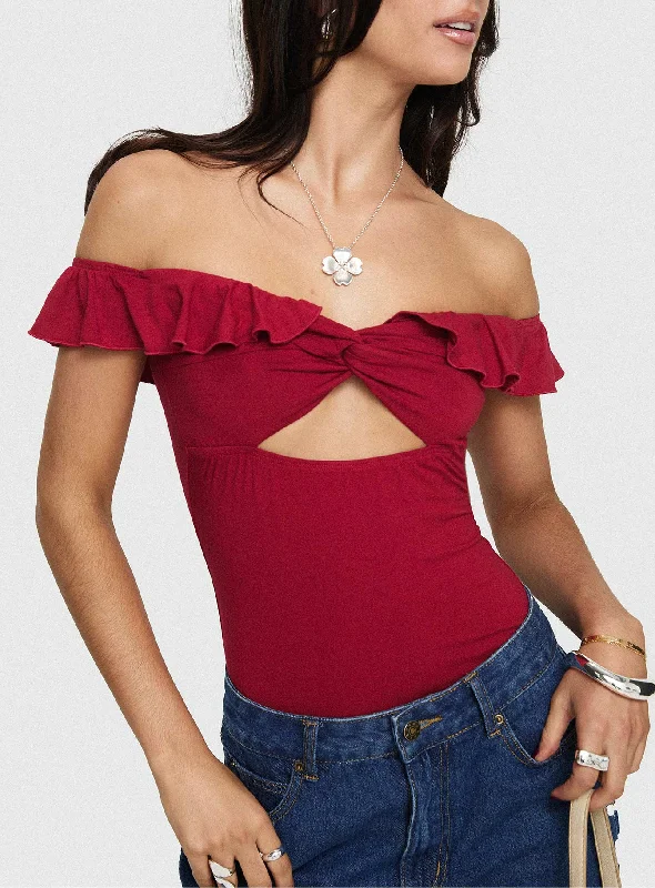 be-careful-off-the-shoulder-bodysuit-red