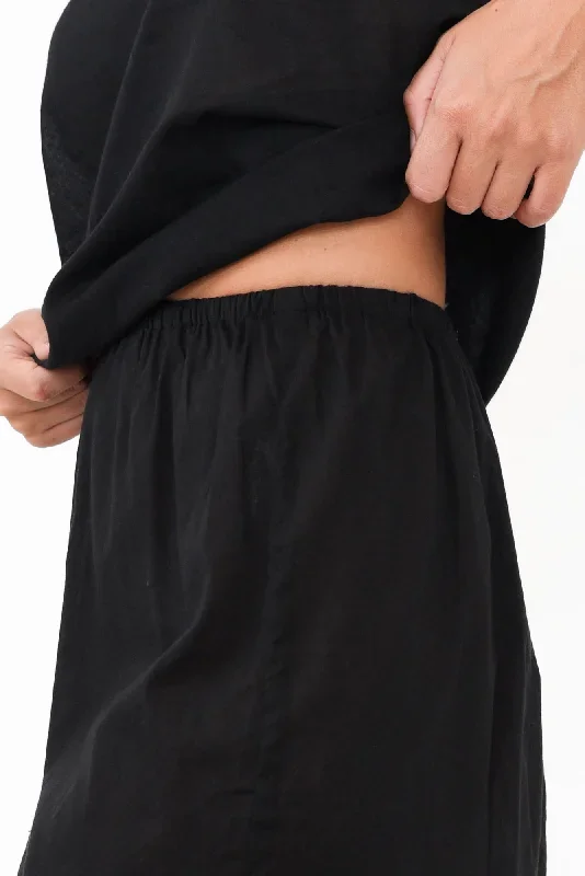 black-cotton-slip-skirt