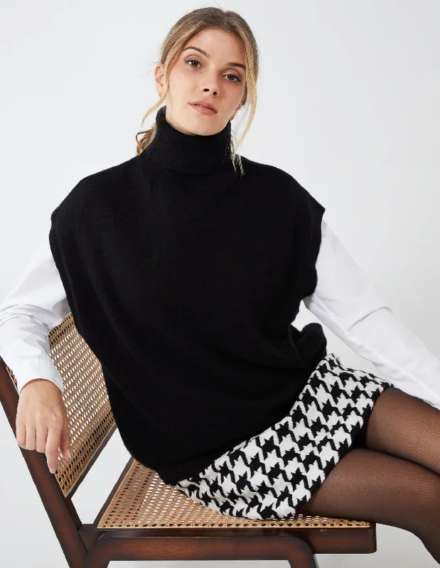 Dogtooth Mini Skirt