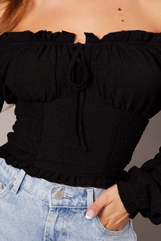 black-ruched-crop-top-long-sleeve-wc11916-59r-1