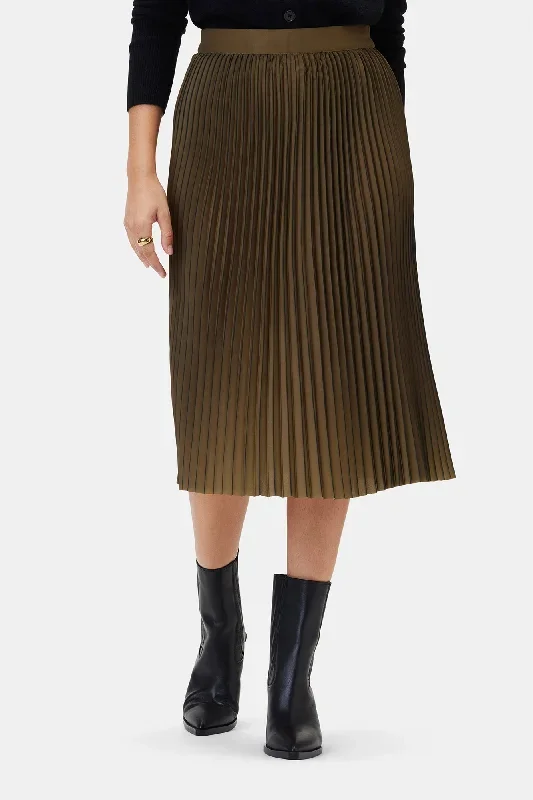 Blaze Skirt - Bronzed Olive