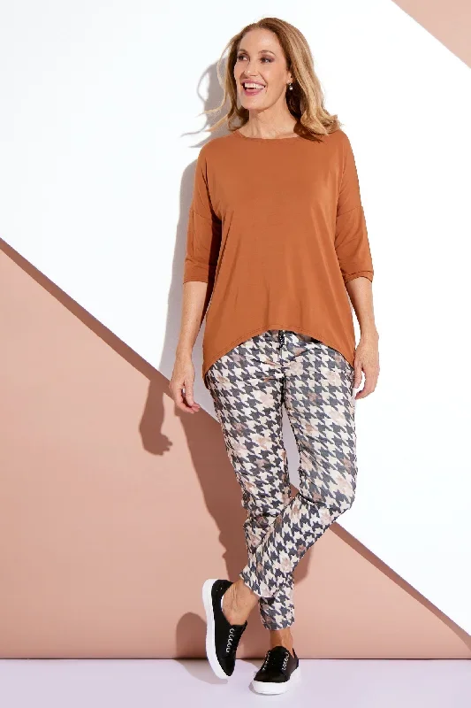 camella-pants-black-brown-houndstooth