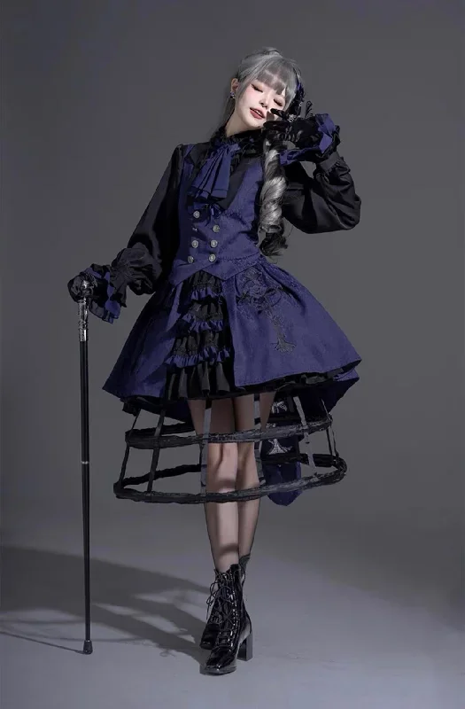 castletoo-evil-twins-dark-blue-lolita-ouji-set-shorts-skirt