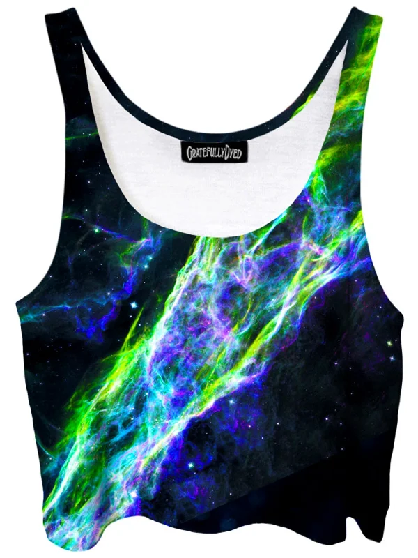 Electric Wave Crop Top