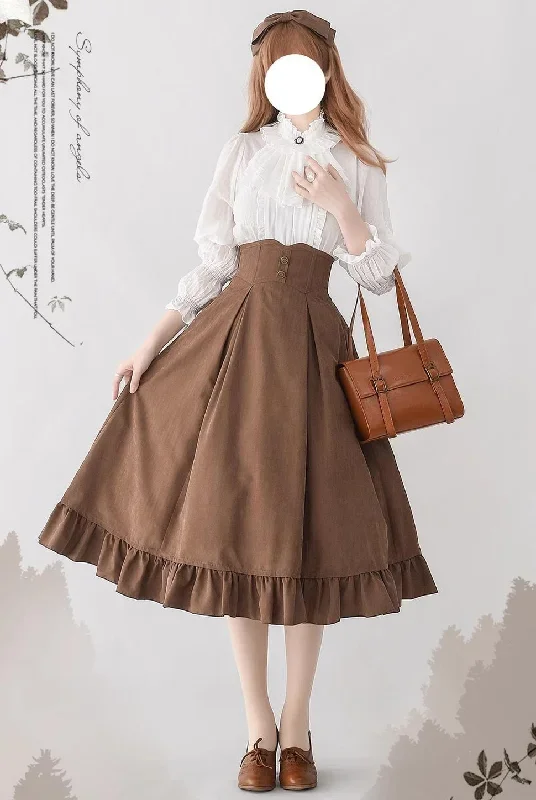 forest-wardrobe-misty-forest-elegant-fishbone-lolita-skirt