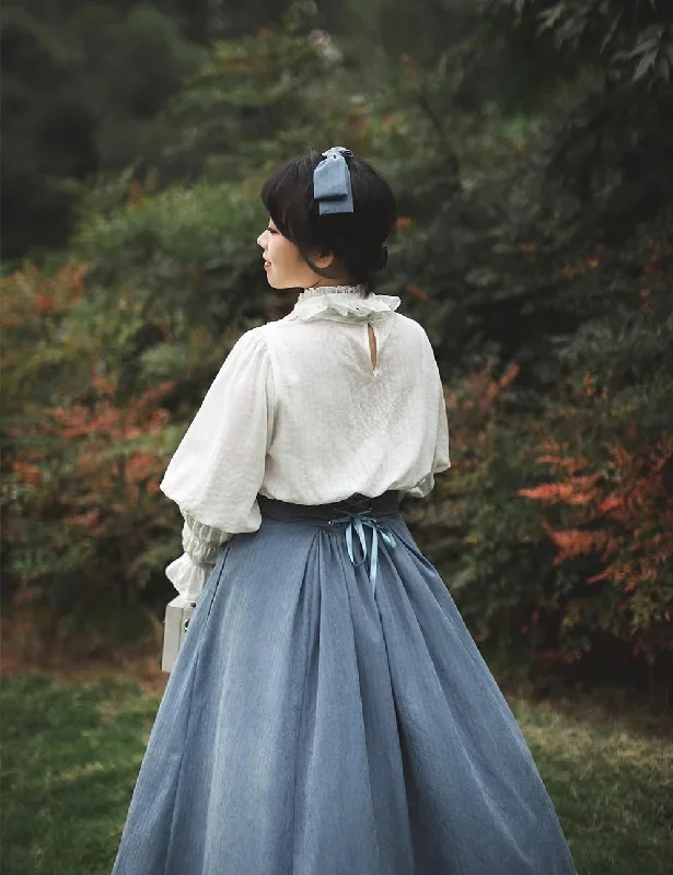 forest-wardrobe-misty-forest-elegant-fishbone-lolita-skirt