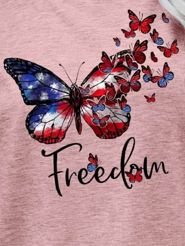 freedom-butterfly-graphic-short-sleeve-tee