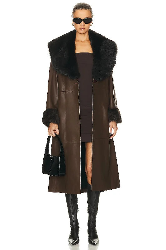 Freja Relaxed Belted Trench Coat