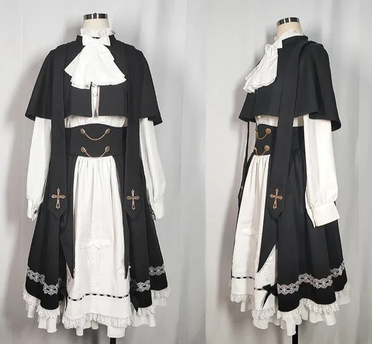 gothic-lolita-prince-skirt-set