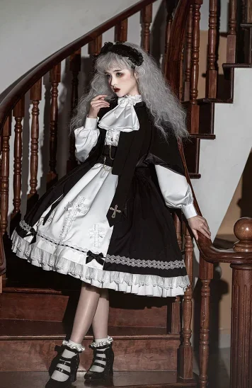 gothic-lolita-prince-skirt-set