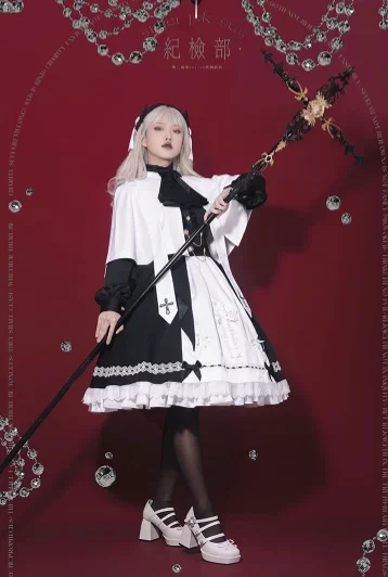 gothic-lolita-prince-skirt-set