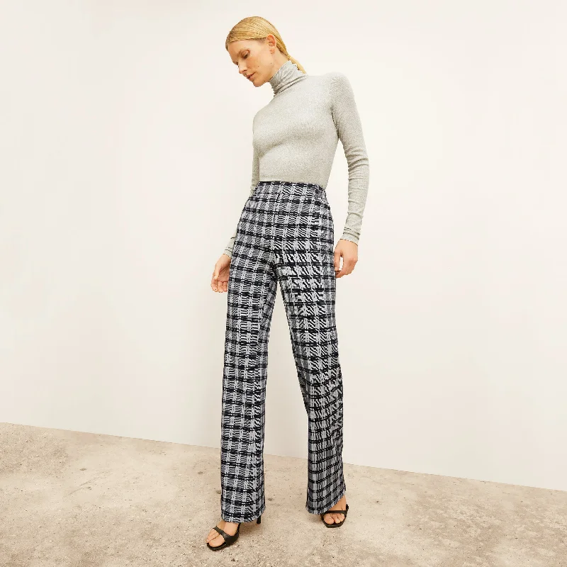 Horton Pant - Knit Suiting :: Checkmate