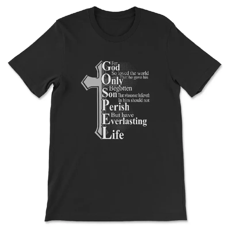 John 3:16 For God So Loved The World Christian T-shirt