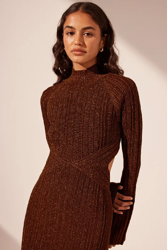 kamari-long-sleeve-cut-out-midi-dress-brandy-brown