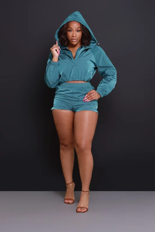 know-the-way-cropped-hoodie-teal-green