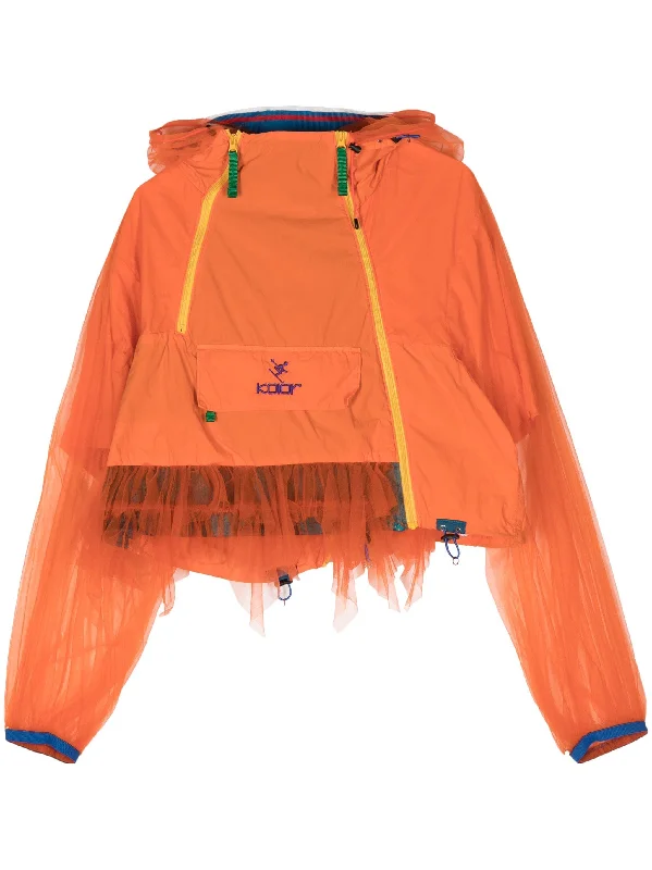 Orange Net Blouson