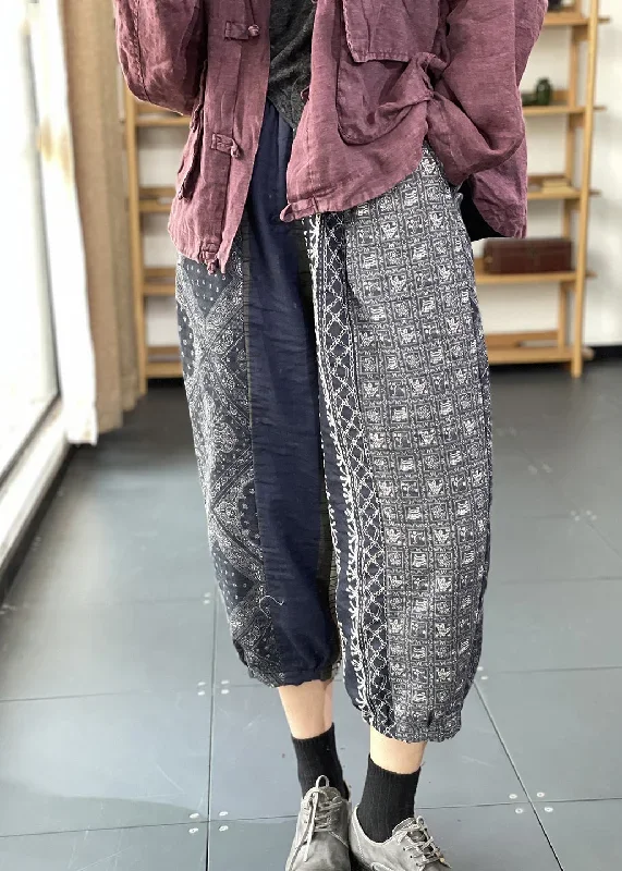 loose-colorblock-print-pockets-patchwork-cotton-crop-pants-summer