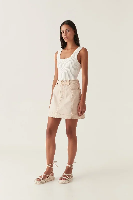 Lorah Denim Mini Skirt