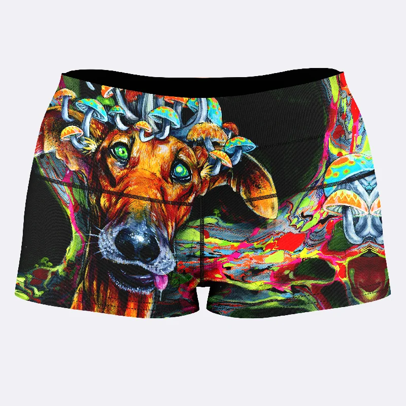 Mush Puppy High-Waisted Women's Shorts