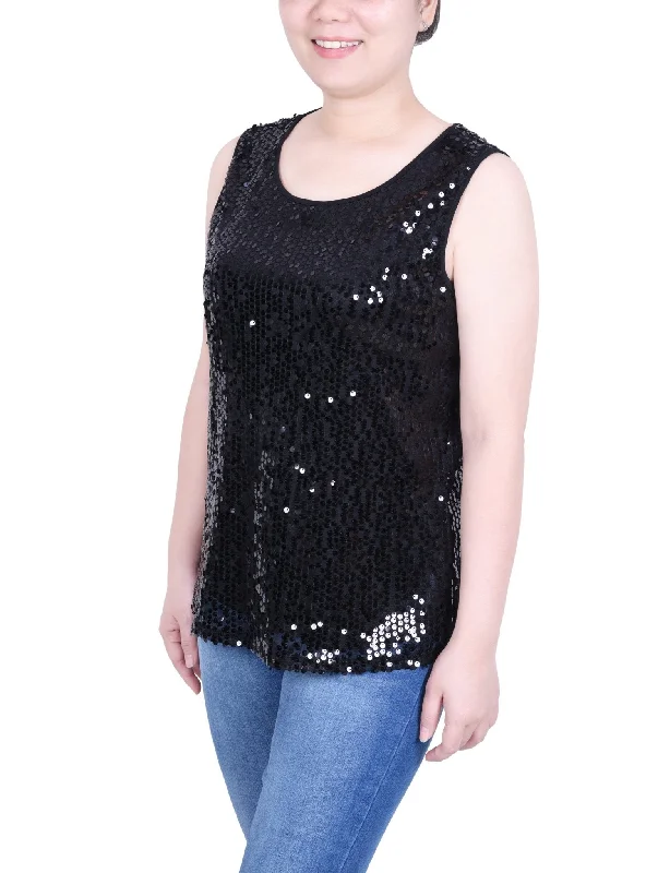 ny-collection-sleeveless-sequined-tank-top-with-combo-banding-petite