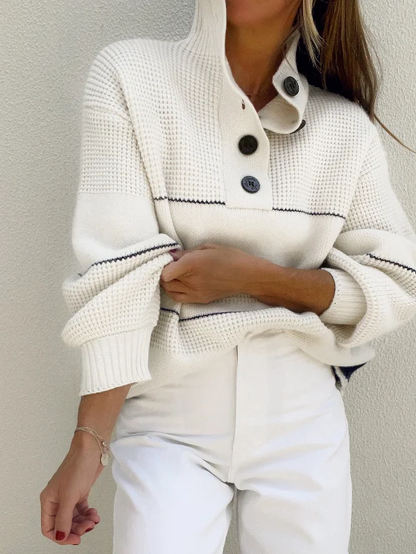 open-collar-button-up-sweater