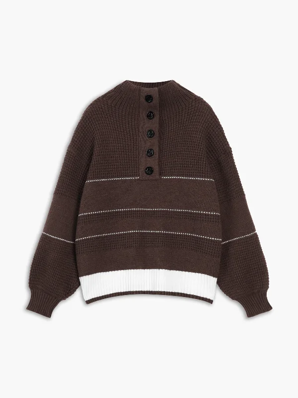 open-collar-button-up-sweater